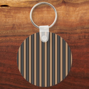 Porte-clés Style moderne Grillades Brown grillées avec profon