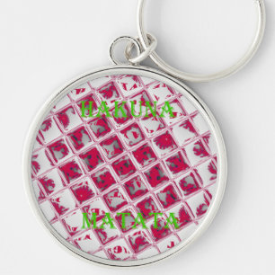Porte-clés Style Red Hakuna Matata