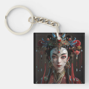 Porte-clés succube asiatique