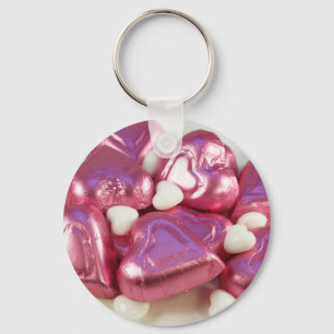Porte-clés Sucrerie rose