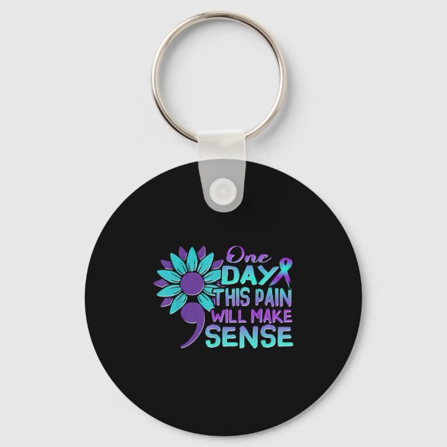 Porte-clés Suicide Awareness Suicide Prevention Suprt Survivo (Recto)