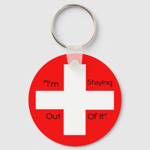 Porte-clés Suisse - Customisée
