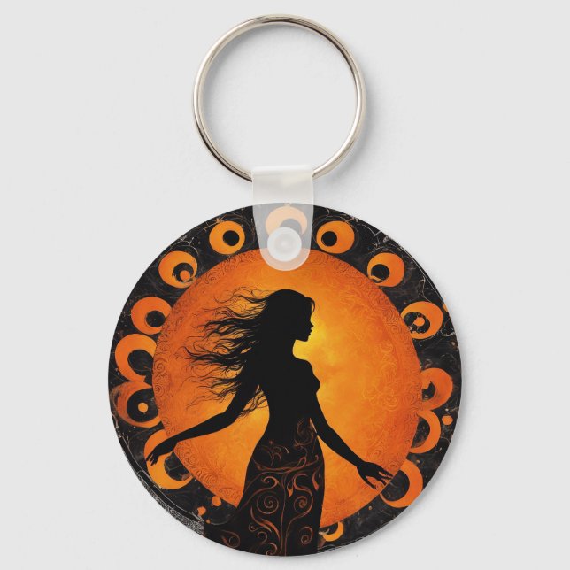 Porte-clés Sun Maiden Total Solaire Eclipse Ajouter un événem (Recto)