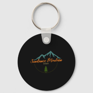 Porte-clés Sundance Mountain Utah Adventure Ski Snowboard