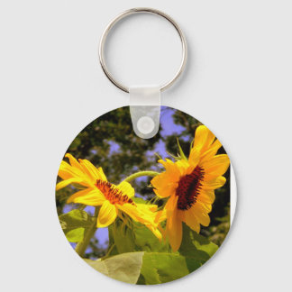 Porte-clés Sunflower d'été 2