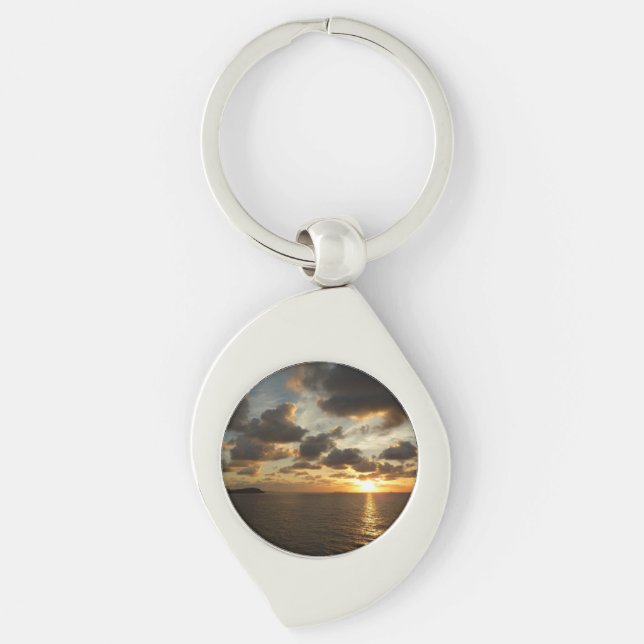 Porte-clés Sunrise aux îles Virgin (Devant)