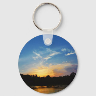 Porte-clés Sunset Mountain Lake