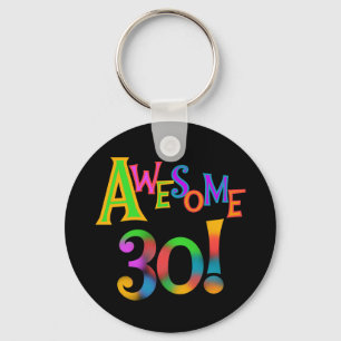 Porte-clés Super 30 T-shirts et cadeaux d'anniversaire