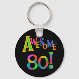 Porte-clés Super 80 T-shirts et cadeaux d'anniversaire
