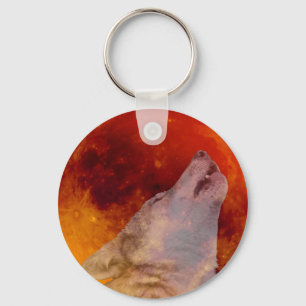 Porte-clés Super Blood Wolf Moon 2019