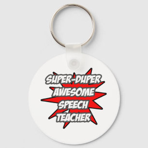 Porte-clés Super Duper Enseignant de la parole