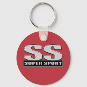 Porte-clés super duper sport rouge