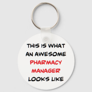 Porte-clés super gestionnaire de pharmacie tasse de café