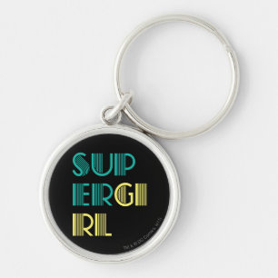 Porte-clés Super girl Green and Yellow