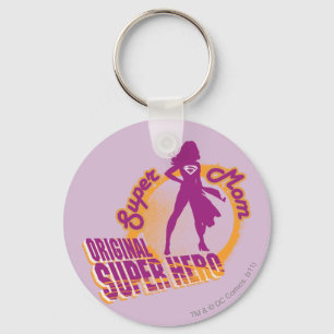 Porte-clés Super Hero original Super Maman