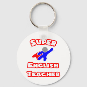 Porte-clés Super professeur anglais