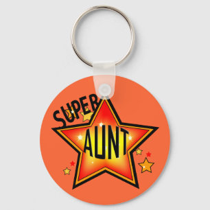 Porte-clés Super Star Tante Funny Porte - clé