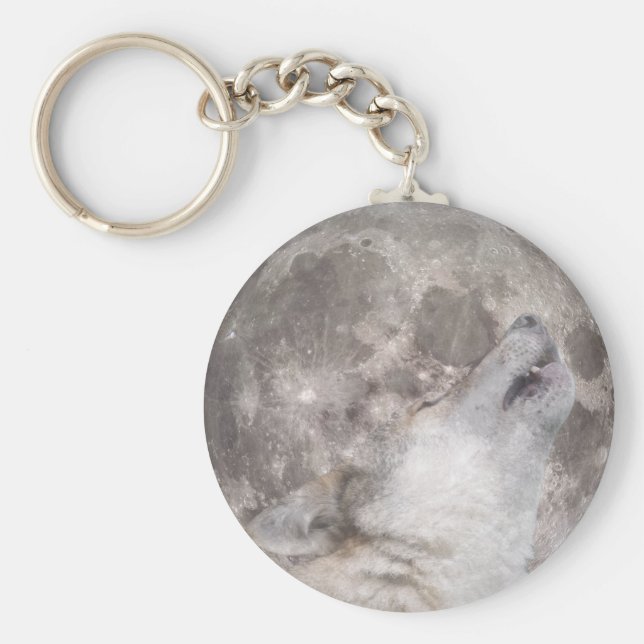 Porte-clés Super Wolf Moon (Devant)