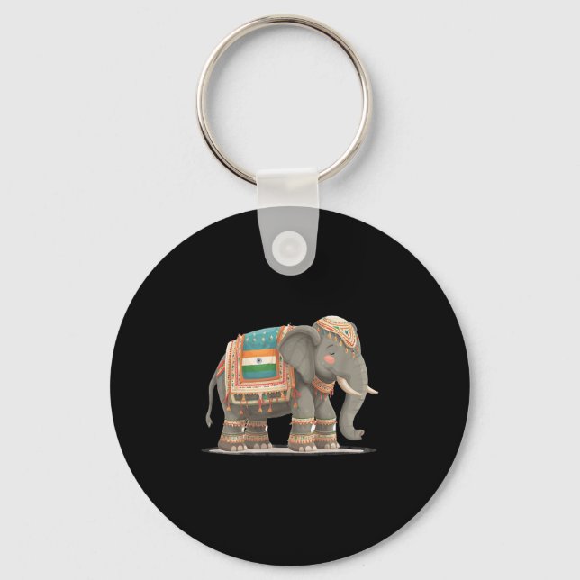 Porte-clés Superbe Costume Éléphant Pour Garçons Et Filles (Recto)