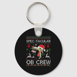 Porte-clés Superbe Speculum Crew Ob Chemise De Noël Moche Obg