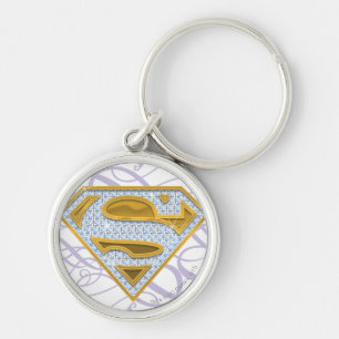 Porte-clés Supergirl Bijoux bleu 2