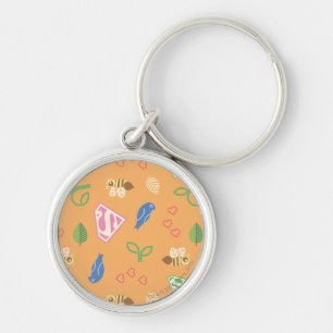 Porte-clés Supergirl Birds & Bees Orange