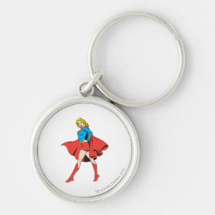 Porte-clés Supergirl frappe un poteau