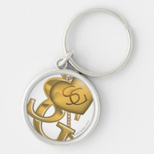 Porte-clés Supergirl Gold Locket