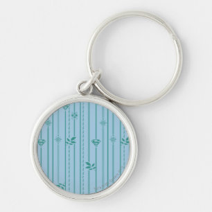 Porte-clés Supergirl Leaf Motif bleu