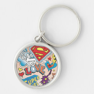 Porte-clés Supergirl Love
