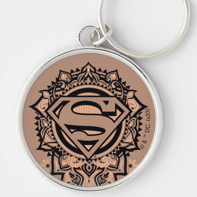 Porte-clés Supergirl Mandala Graphic (Devant)