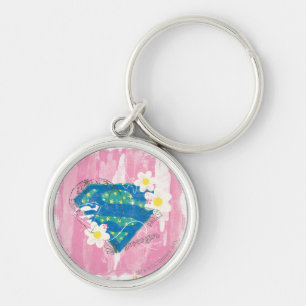 Porte-clés Supergirl pour le rose de paix