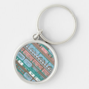Porte-clés Supergirl Ticket Motif Bleu