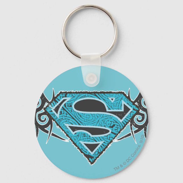 Porte-clés Supergirl Tribal Pattern Logo (Recto)