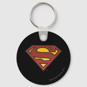 Porte-clés Superman S-Shield  Logo des points ombrés