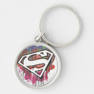 Porte-clés Superman Stylisé   Logo de l'innocence tordue