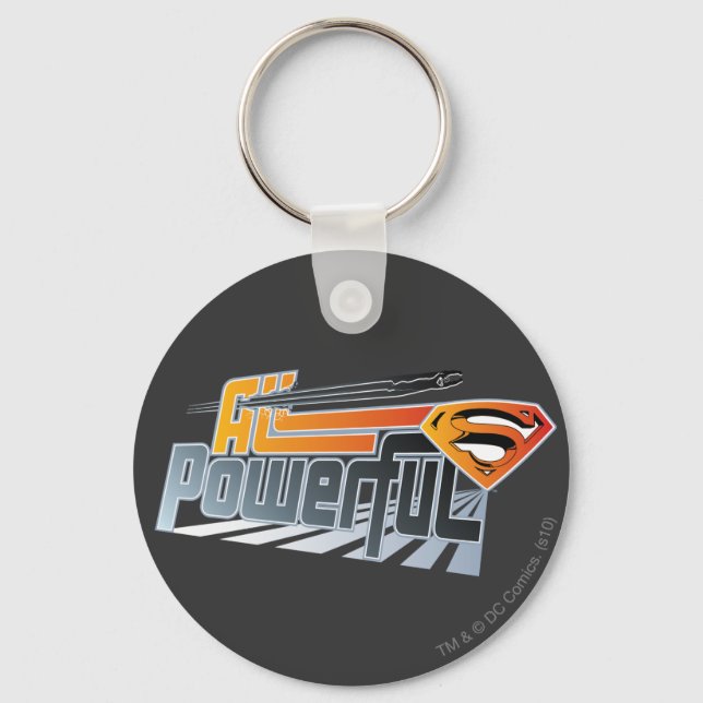 Porte-clés Superman Tout puissant (Recto)