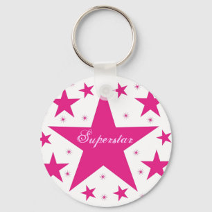 Porte-clés Superstar Porte - clé, rose