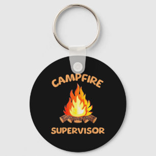 Porte-clés Superviseur des feux de camp Camping extérieur Feu