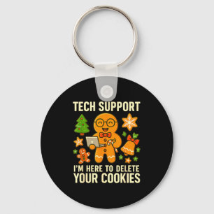Porte-clés Supp tech Je suis là pour supprimer vos cookies Fu