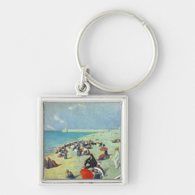 Porte-clés Sur la plage (Devant)