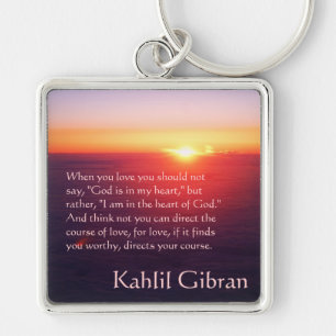 Porte-clés Sur l'amour - le prophète par Kahlil Gibran