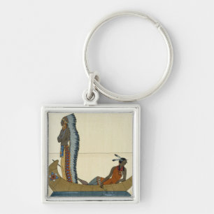 Porte-clés Sur le Missouri, 1922 (copie de pochoir)