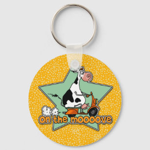 Porte-clés sur le porte - clé de moooove