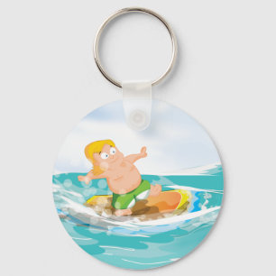 Porte-clés Surfeur