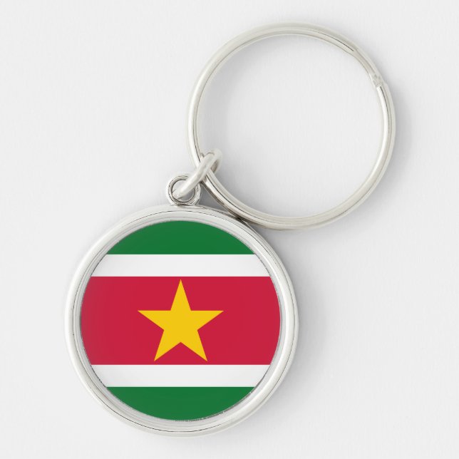 Porte-clés Suriname Flag (Devant)