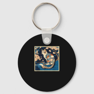 Porte-clés Surréalisme peinture japonaise Neva Masquerade cha