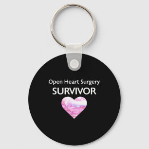 Porte-clés Survie Open Heart Chirurgie Coeur Attaque cardiaqu