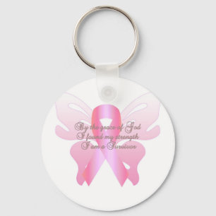Porte-clés Survivant du cancer du sein