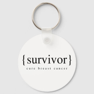 Porte-clés Survivant du cancer du sein